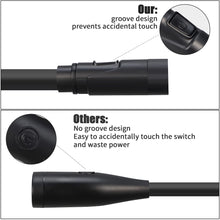 Load image into Gallery viewer, Globalstar LED Neck Reading Light, Book Light for Reading in Bed, Rechargeable Hug Light, 3 Colors, Long Lasting, Perfect for Reading, Knitting, Repairing, Camping (Black)
