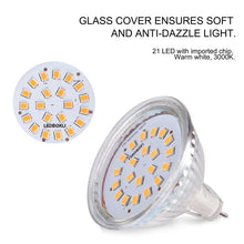 Load image into Gallery viewer, 6Pcs 3.8W GU5.3 MR16 LED Spots Light Replaces 50W Halogen Lamp