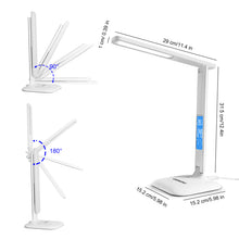 Load image into Gallery viewer, Touch Table Lamp LED Desk Light Dimmable Foldable
