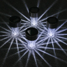 Load image into Gallery viewer, Solar Pathway Lights Stainless Steel IP44 Waterproof Auto On/Off LED Landscape Solar Lights