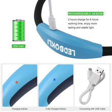 Load image into Gallery viewer, Rechargeable LED Book Light for Bed Reading Hands Free