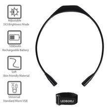 Load image into Gallery viewer, LED Neck Book Light for Reading Knitting Camping Repairing