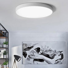 Load image into Gallery viewer, 9 Inch Round LED Flush Mount Ceiling Light 8W Ultra-Thin Ceiling Lamps Surface Mount LED Light Fixture