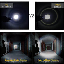 Load image into Gallery viewer, Black Light UV Flashlight LED UV Torch 2 in 1 UV Blacklight with 500LM Highlight 4 Mode Waterproof