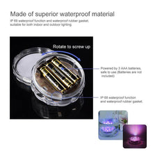 Load image into Gallery viewer, LED Submersible Lights IP68 RGB Lighting with Remote Control for Aquarium (2 Pack)