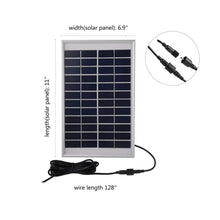 Load image into Gallery viewer, 5W Solar Fountain Pump Outdoor Bird Bath Garden Water Pumps