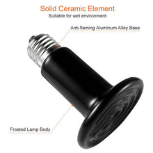Load image into Gallery viewer, 50W/100W/150W Reptile Heat Lamp E27 for Reptiles Turtle Lizard Snake Spider