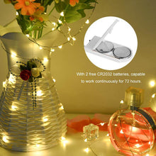 Load image into Gallery viewer, LED Starry String Lights 24 LEDs Christmas Fairy Light Waterproof Mood Lights