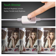 Load image into Gallery viewer, Makeup Vanity Lights for Mirror DIY Hollywood Lighted LED Mirror Light Kit for Makeup Bulbs