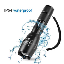 Load image into Gallery viewer, Black Light UV Flashlight LED UV Torch 2 in 1 UV Blacklight with 500LM Highlight 4 Mode Waterproof