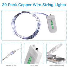 Load image into Gallery viewer, 3m/9ft LED Wire Light String Lights IP67 6000K Decorative Lights 14pcs