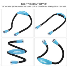 Load image into Gallery viewer, Rechargeable LED Book Light for Bed Reading Hands Free