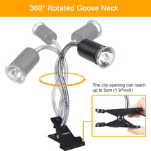 Load image into Gallery viewer, LEDBOKLI Reptile Heat Lamp Holder with Thermometer and 2 Heat Lamp Bulbs for Reptiles | 110V UVA UVB Heat Lamp for Reptiles | Replacement E26 Heat Lamp Bulbs for Reptiles Turtle Lizard Snakes