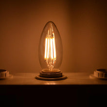 Load image into Gallery viewer, E14 led Light Bulb Filament Candle Bulbs Small Screw Non-Dimmable 6Pack