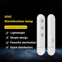 Load image into Gallery viewer, Portable UV-C Light Sterilizer Lamp USB Rechargeable Ultraviolet Sterilizer Wand