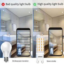 Load image into Gallery viewer, 6W G9 LED Light Bulbs Non-dimmable 420lm 54LEDs 60W Traditional Bulb Equivalent 5 Pcs