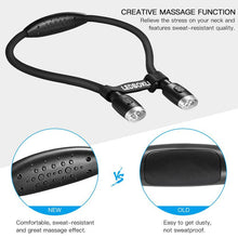 Load image into Gallery viewer, 4 LED Neck Rechargeable Book Lights