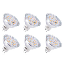 Load image into Gallery viewer, 6Pcs 3.8W GU5.3 MR16 LED Spots Light Replaces 50W Halogen Lamp