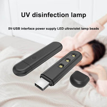 Load image into Gallery viewer, Portable UV-C Light Sterilizer Lamp USB Rechargeable Ultraviolet Sterilizer Wand