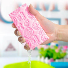 Load image into Gallery viewer, Bath Sponge Exfoliating Massager Cleaning Body Dead Skin Remover  Shower Brush Peeling Sponge Buy 1 free 1