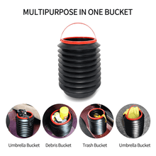 Load image into Gallery viewer, Car Trash Bin Garbage Can Car Wash Telescopic Bucket Foldable Trash Organizer Holder Buy 1 Free 1
