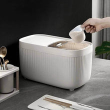 Load image into Gallery viewer, Rice Bucket Kitchen Household Insect Proof Moisture Proof Flour Grains Storage Box