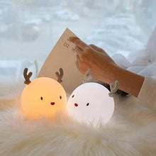 Load image into Gallery viewer, LED Night Light Silicone Touch Sensor  Bedroom Lamp