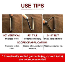 Load image into Gallery viewer, Lint Remover Manual Lint Roller Clothes Brush Tools Portable Hair Removal Fabric Shaver for Woolen Coat Sweater