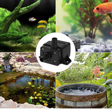 Load image into Gallery viewer, Mini Submersible Water Pump Outdoor Small Fountain Pumps