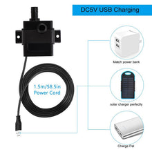 Load image into Gallery viewer, Mini Submersible Water Pump Outdoor Small Fountain Pumps