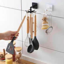 Load image into Gallery viewer, Kitchen Hook Rotate Storage Rack Cupboard Shelf Hanging Hook Organizer Closet Buy 1 Free 1