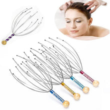 Load image into Gallery viewer, Octopus Stress Relief Scalp Massage Head Massager 2Pcs