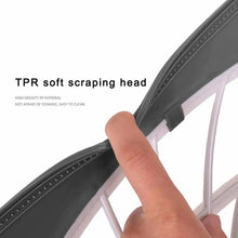 Load image into Gallery viewer, Rubber Broom Hand Push Sweeper Magic Broom Floor Wiper Squeegee Brush