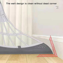 Load image into Gallery viewer, Rubber Broom Hand Push Sweeper Magic Broom Floor Wiper Squeegee Brush