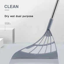 Load image into Gallery viewer, Rubber Broom Hand Push Sweeper Magic Broom Floor Wiper Squeegee Brush