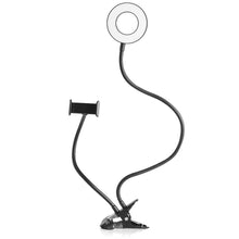 Load image into Gallery viewer, Selfie Ring Light Selfie Ring Light 360° Table Holder LED Fill-in Light with Cell Phone Holder
