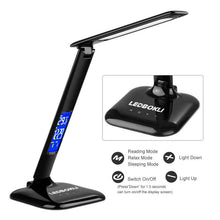Load image into Gallery viewer, LED Desk Lamp 8W Foldable Office Touch Table Lamp 5 Dimmable Brightness & 3 Lighting Modes
