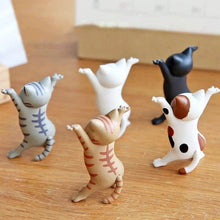Load image into Gallery viewer, Cat Holder Charming Cat Ornaments Pen Wireless Headset Fruit Holding Novelty Funny Toys Home Decoration