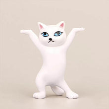 Load image into Gallery viewer, Cat Holder Charming Cat Ornaments Pen Wireless Headset Fruit Holding Novelty Funny Toys Home Decoration