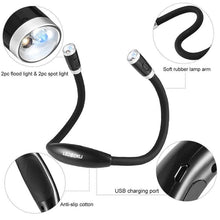 Load image into Gallery viewer, Hug Light Hands Free Neck Book Light Rechargeable LED Night Lamp