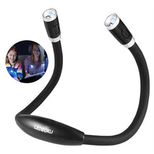 Load image into Gallery viewer, Hug Light Hands Free Neck Book Light Rechargeable LED Night Lamp