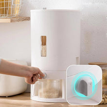 Load image into Gallery viewer, Rice Bucket Food Cereal Dispenser Container Kitchen Grain Dried Fruit Storage Barrel