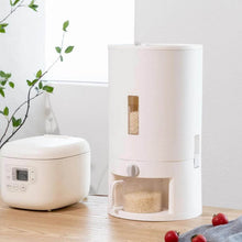 Load image into Gallery viewer, Rice Bucket Food Cereal Dispenser Container Kitchen Grain Dried Fruit Storage Barrel