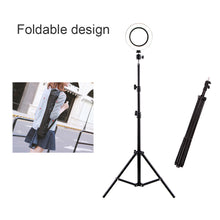 Load image into Gallery viewer, Ring Light Kit 12 W Dimmable LED Ring Light with Light Stand and Mobile Phone Clip 10.2”/26 cm
