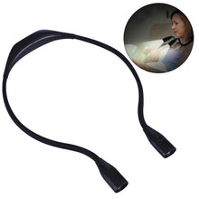 Load image into Gallery viewer, LED Neck Book Light for Reading Knitting Camping Repairing
