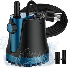 Load image into Gallery viewer, Adjustable Submersible Pump Water Pump for Aquarium Fountain
