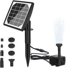 Load image into Gallery viewer, Solar Fountain Pump with 2.2W Solar Panel
