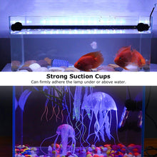 Load image into Gallery viewer, Waterproof LED Aquarium Light Multicolor Fish Tank Light with Wireless Remote Control Dimmable Adjustable Strip Submersible Background Decorate tank Light 5W
