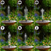 Load image into Gallery viewer, Solar Fountain Pump Kit 1.8W Submersible Water Pump with 7 Nozzles
