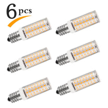 Load image into Gallery viewer, E14 LED Light Bulbs 8W LED Light Equivalent to 60W Incandescent Bulb 6Pcs
